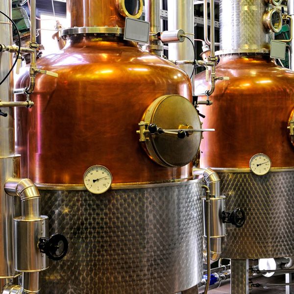 copper gin distillery